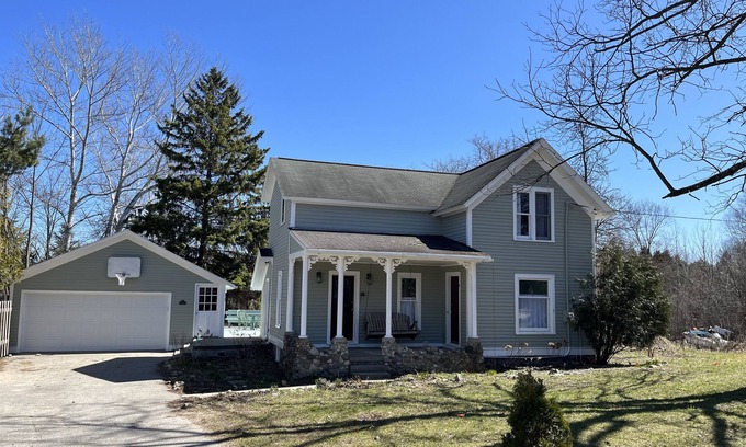 Suttons Bay Other | Harriet’s House-Vintage 1920’s Farmhouse that backs up to the TART Trail.