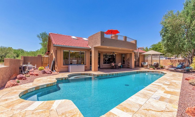 Fountain Hills House | Harrizona Hills-Tranquil Pool Oasis, 15 Min to Scottsdale, 30 to Airports