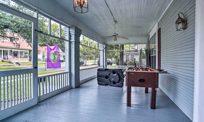 Fairfield Historic District House | Haunted Shreveport Home ~ 3 Mi to Downtown Fun!
