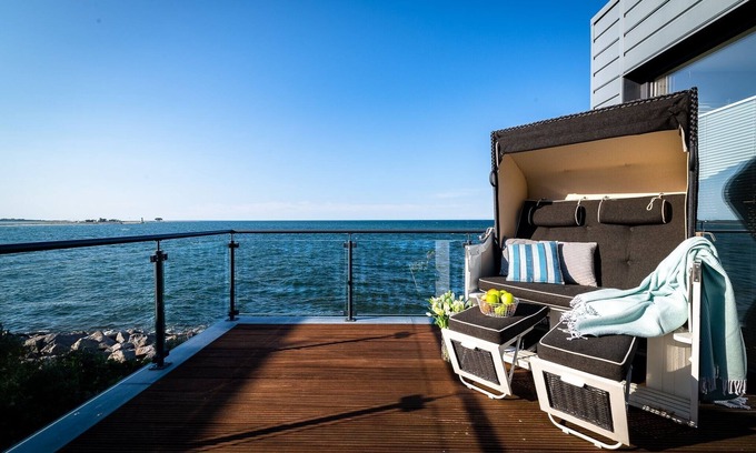 Kappeln House | Haus am Meer - mit Panoramablick auf die Freie Ostsee, Sauna und Hochwertiger Ausstattung