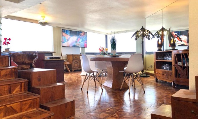 Waikiki Apartment | Hawaiian Monarch Penthouse 3bedroom