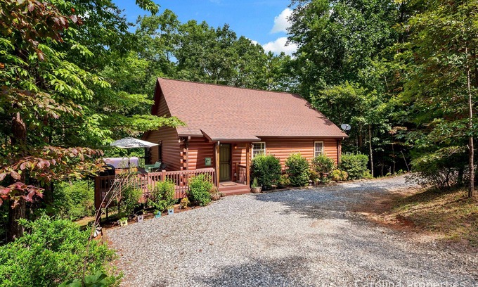 Lake Lure Cabin | Hawks Terrace- Hot Tub, Fire Pit, Mirror Lake Access, Views!