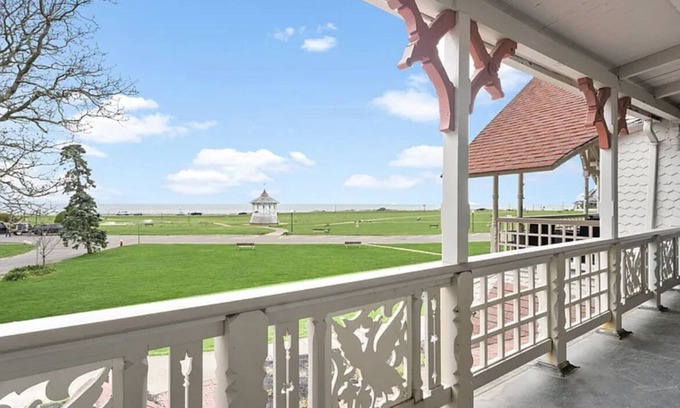 Oak Bluffs Condo | Heart of Oak Bluffs, No Car Needed! Ocean Views, Walk to Everywhere!