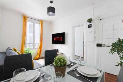Quartier de Javel Apartment | Heart of Paris-1BR-4P-Tour Eiffel 8 -Free Netflix