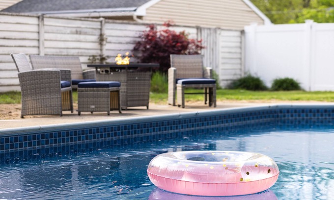Saratoga Springs House | Heated Pool Open Memorial Day I Game Room I Firepit I Close to Track