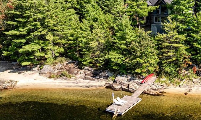Seguin Cabin | Hemlock Waterfront Hideaway|Pets,BBQ,Firepit,Dock