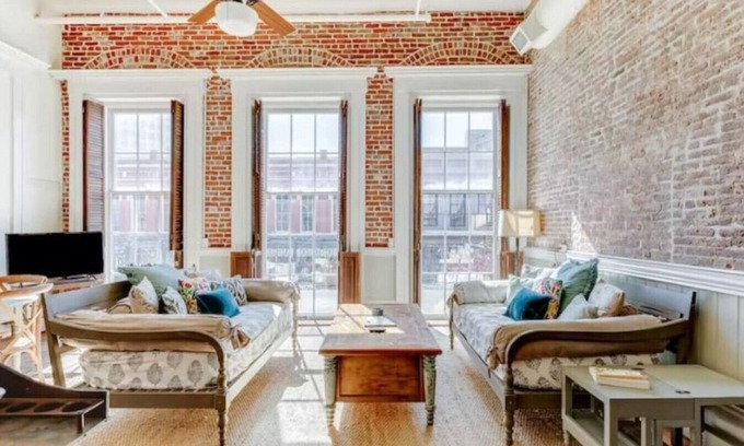 Galveston Condo | Hendley Market Lofts #202 Balcony
