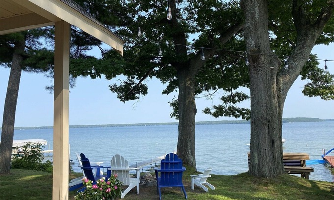 Indian River House | Here and Now on Mullett Lake-Now Booking Fall Color weekends and Summer 2026