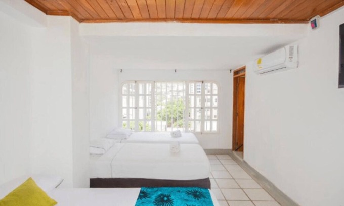 El Rodadero Hotel | Hermosa Habitacion Superior Multiple Para 5 Personas En El Rodadero