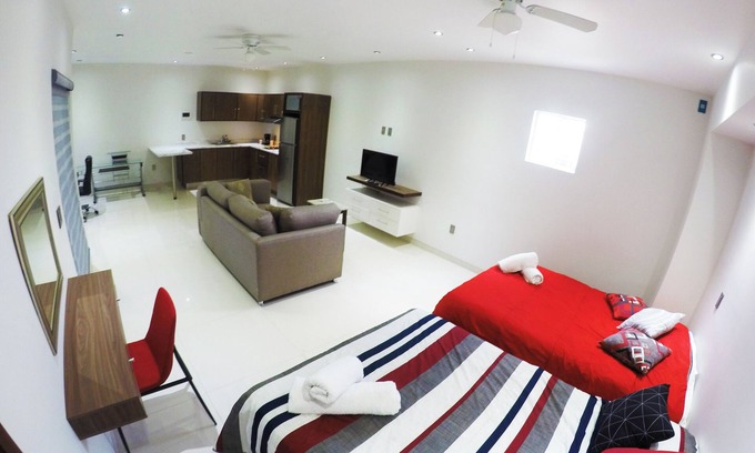 Zona Centro Apartment | Hermoso Lof't 4 Familiar, Centro DE LA Ciudad, AC, Wifi, Garage