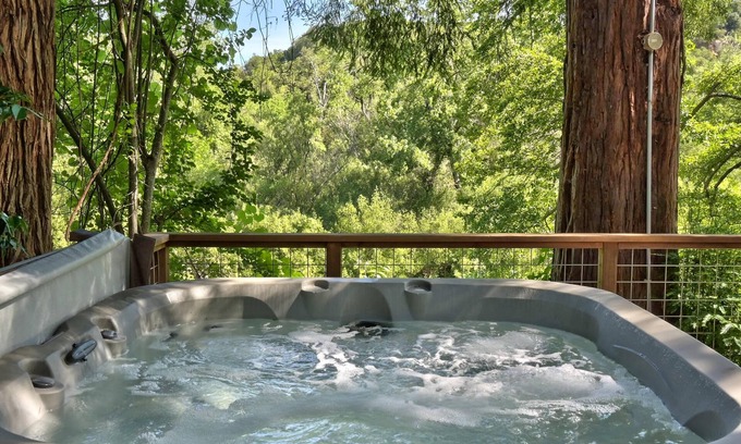 Healdsburg Cottage | Heron House-Complimentary wine tasting at Croix included!