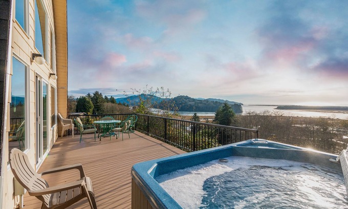 Pacific City House | Heron's Perch - Amazing views, hot tub from classic beach house just outside of Pacific City