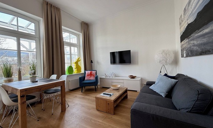 Norderney Apartment | Herzlich Willkommen in der Ferienwohnung 2 des Charmanten Ferienhauses Georg6 au