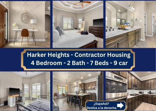 Killeen House | HH 7BD Home Family Group Friendly Parking for 9 - Professionally Managed By Stay Albatross