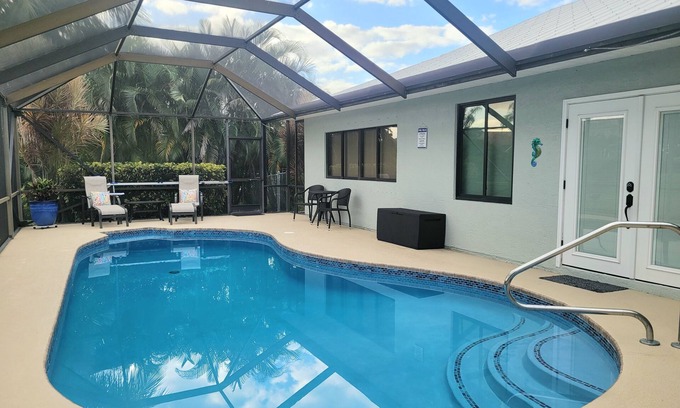 Port Saint Lucie House | Hidden Treasure with Large Heated Pool near Boat Park