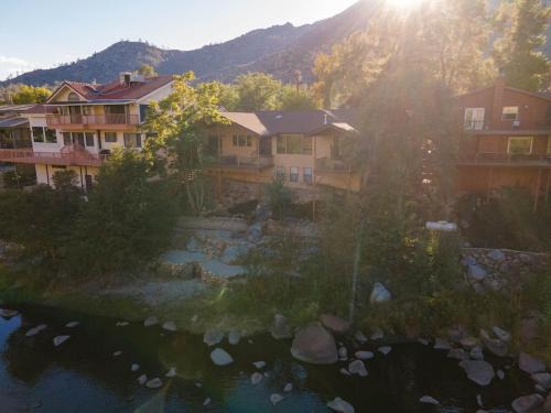 Kernville House | Hideaway Riverfront Cabin in Kernville with Universal EV Charger