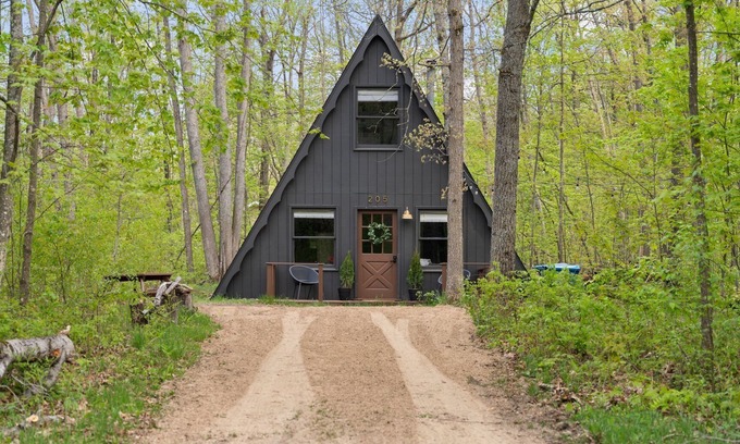 Higgins Lake Cabin | Higgins Haus, Cozy Modern A-Frame