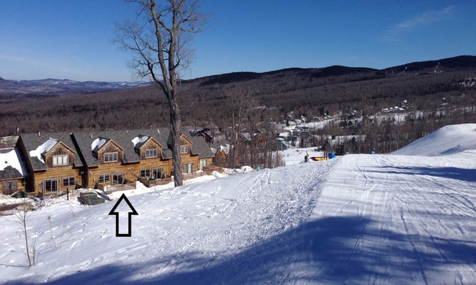Carrabassett Valley Condo | High End Ski In/Ski Out Timbers Townhouse W/Fantastic Location and Views!