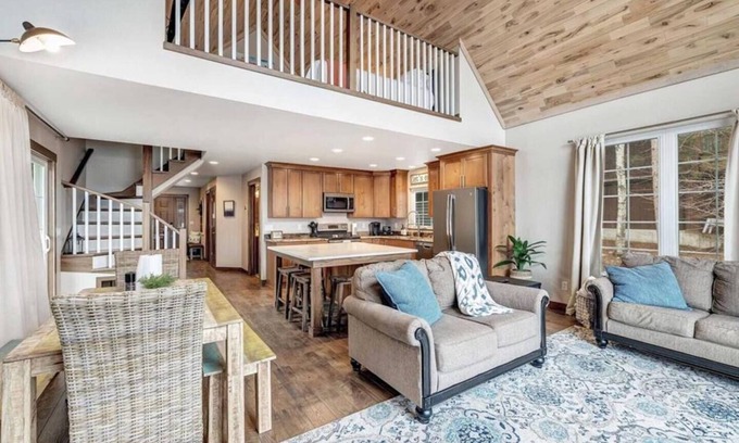 Krakow House | Highlights: Private beach just steps from your door Includes kayaks for exploring the lake Great fishing right off the shoreline or dock Bring your boat and enjoy full boating access Cozy indoor fireplace for cool evenings 4 sp