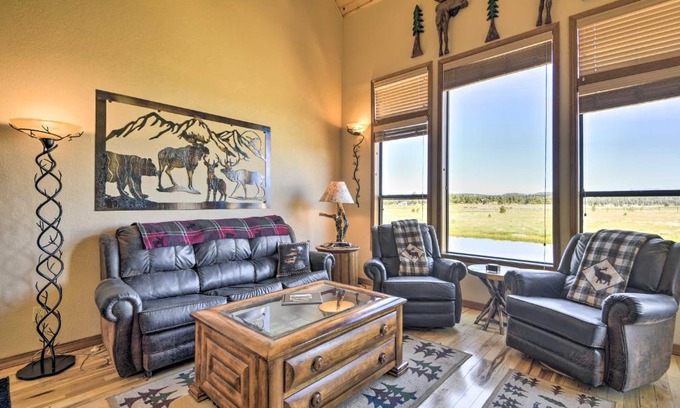 Pagosa Springs House | Hike and Fish Pagosa Springs Townhome with View!
