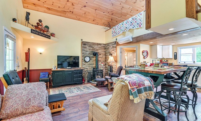 Dansville Cabin | Hike, Bike, Fish & More: Dansville Cabin w/Yard!