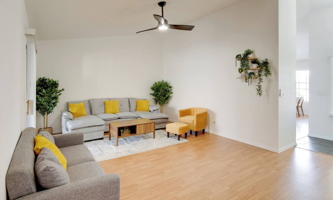 Kingman House | Hike, Golf & Explore: Home w/Patio in Kingman!