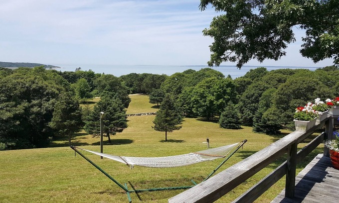 Vineyard Haven House | Hilltop House with Commanding Views and Breathtaking Sunsets, Private Beach