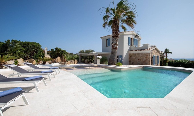 Santa Teresa di Gallura Villa | Hilltop Sardinian Elegance | Villa Sassari | Panoramic Sea Views | Santa Teresa.