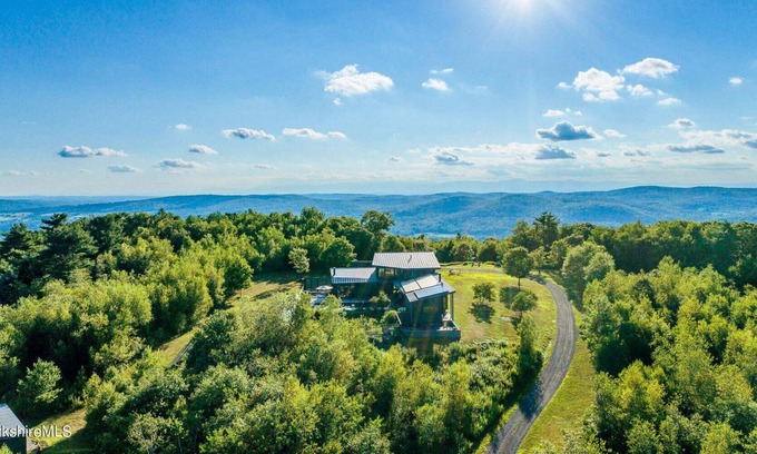 Hillsdale House | Hilltop: Spectacular vista, true luxury with pool.
