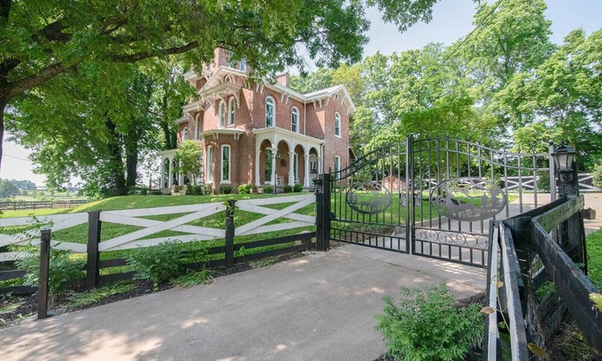 Lexington House | Historic 1850 Towering Italianate Villa, Hobby Horse Farm
