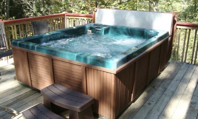 Hendersonville House | Historic Asheville/Hendersonville area Cabin with Hot Tub & Firepit