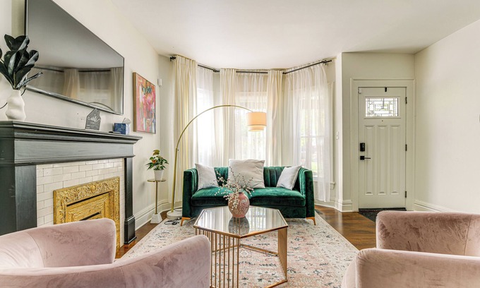 North Buffalo House | Historic Buffalo Row House Near Delaware Park