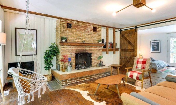 Neversink House | Historic Catskills Getaway: Large Deck, Fire Pit!