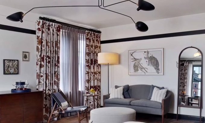 Mount Vernon Hotel | Historic Charm Meets Modern Comfort: Unique Baltimore Stay w/Rooftop Dining