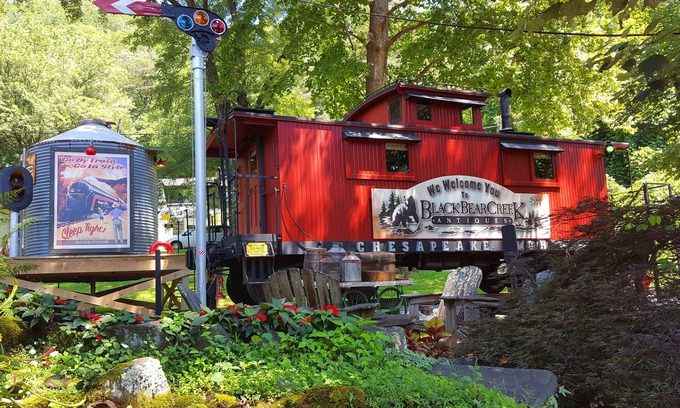 Clayton House | Historic, Completely Restored 1929 Caboose in Beautiful North Georgia Mountains