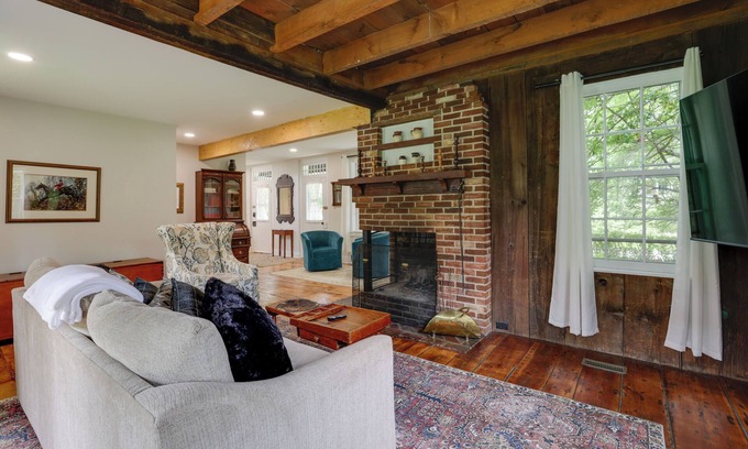 Erwinna House | Historic Erwinna Vacation Home Near Delaware River