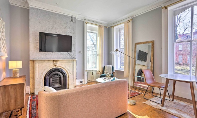 Newburgh Apartment | Historic Hudson Valley Apartment: River View!