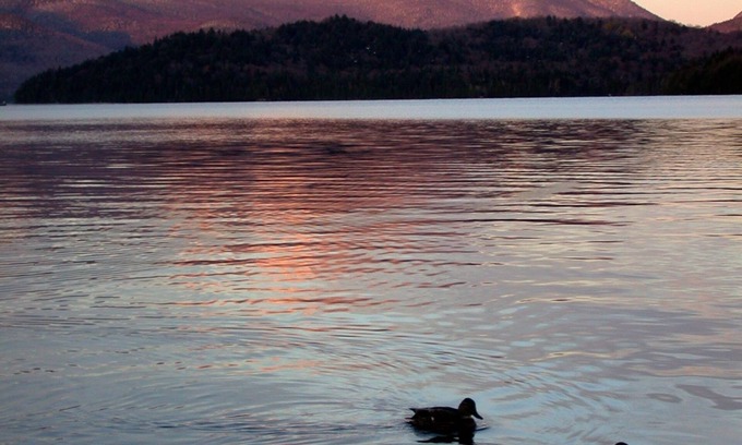 Lake Placid House | HISTORIC LAKE PLACID WATERFRONT GREAT CAMP-6 BR- each w/private full bath.