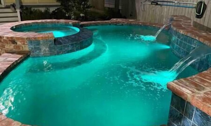 Galveston House | Historic Oasis. Heated pool, Historic Oasis. Heated pool spa large backyard
