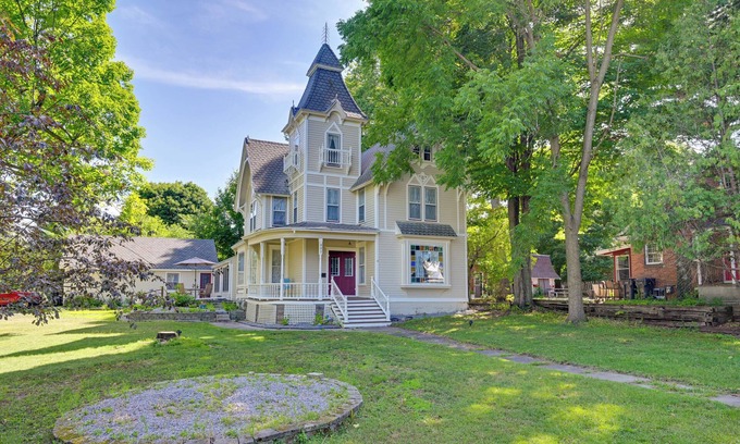 Waupaca House | Historical Victorian Home in Charming Waupaca!