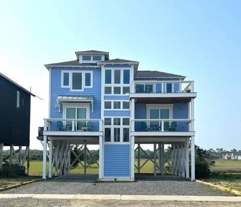 Holden Beach House | Holden Beach House Second Row with surround views!