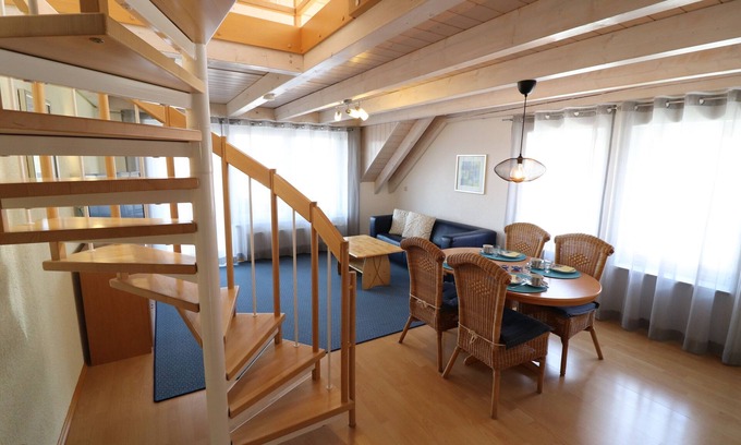 Unteruhldingen Apartment | Holiday Apartment Maisonette No. 4 View of the har
