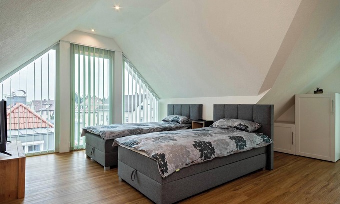 Friedrichshafen Apartment | Holiday Apartment 'Alpenblick' with Mountain View, Balcony & Wi-Fi
