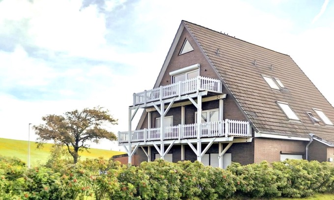 Friedrichskoog Apartment | Holiday Apartment 'Friedrichskoog Spitze' with Private Terrace and Wi-Fi
