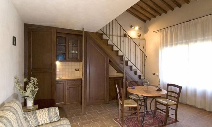 Ponte di Gabbiano Apartment | Holiday apartment Asciano for 1 - 2 persons with 1 bedroom - Twin house
