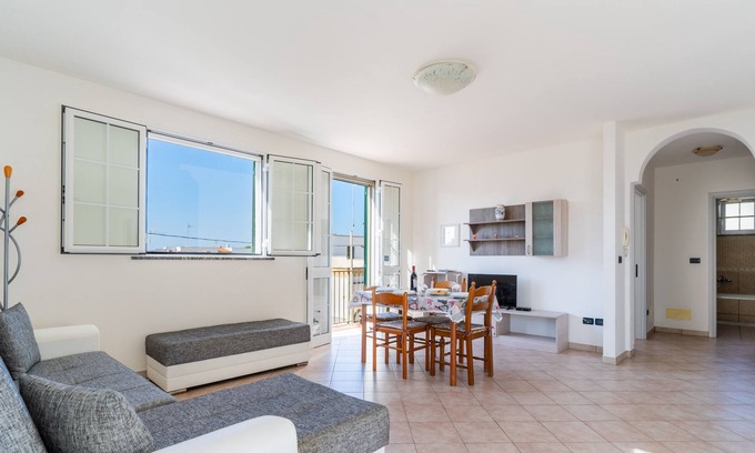 Santa Maria di Leuca House | Holiday Home "Dello Scalo" with Sea View, Balcony & A/C