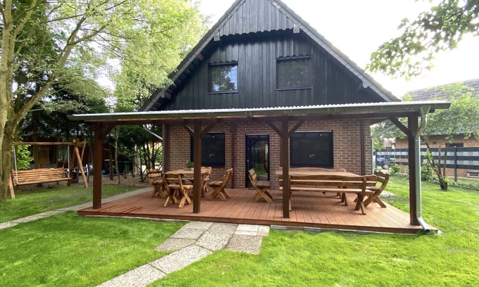 Rieste House | Holiday home CURIA on Alfsee/Rieste for 10 people + 2 children