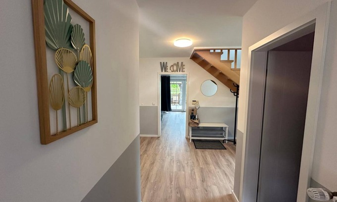 Blexen House | Holiday Home 'Ferienhaus Bei Schwarzkopf' with Private Terrace, Private Garden and Wi-Fi