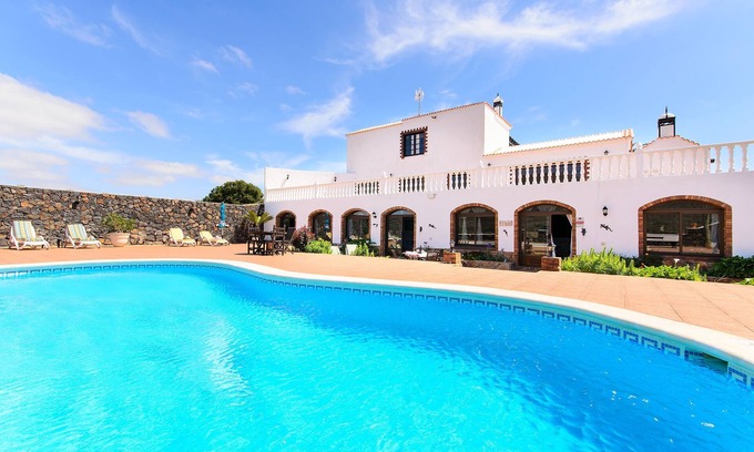 Tias Villa | Holiday Home "Villa Clara 1" with Large Pool, Stunning View, Terrace, Garden & Wi-Fi