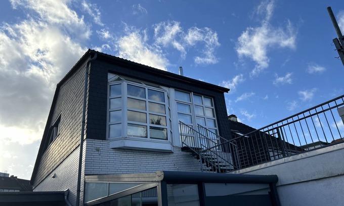 Sebaldsbruck House | Holiday home with parking, terrace, and fireplace